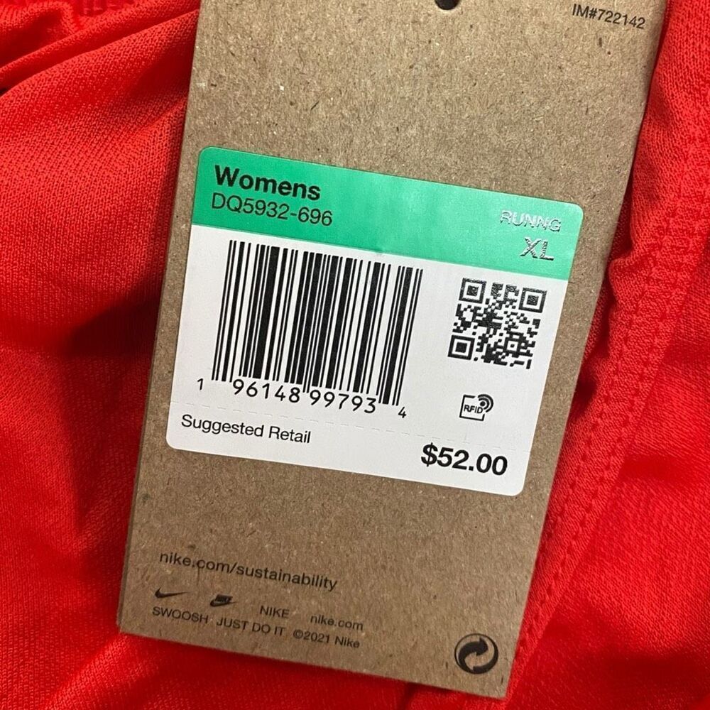 Nike Dri-Fit Run Division Tempo Luxe Running Shorts Womens size L DQ5932-696 New - Picture 10 of 10
